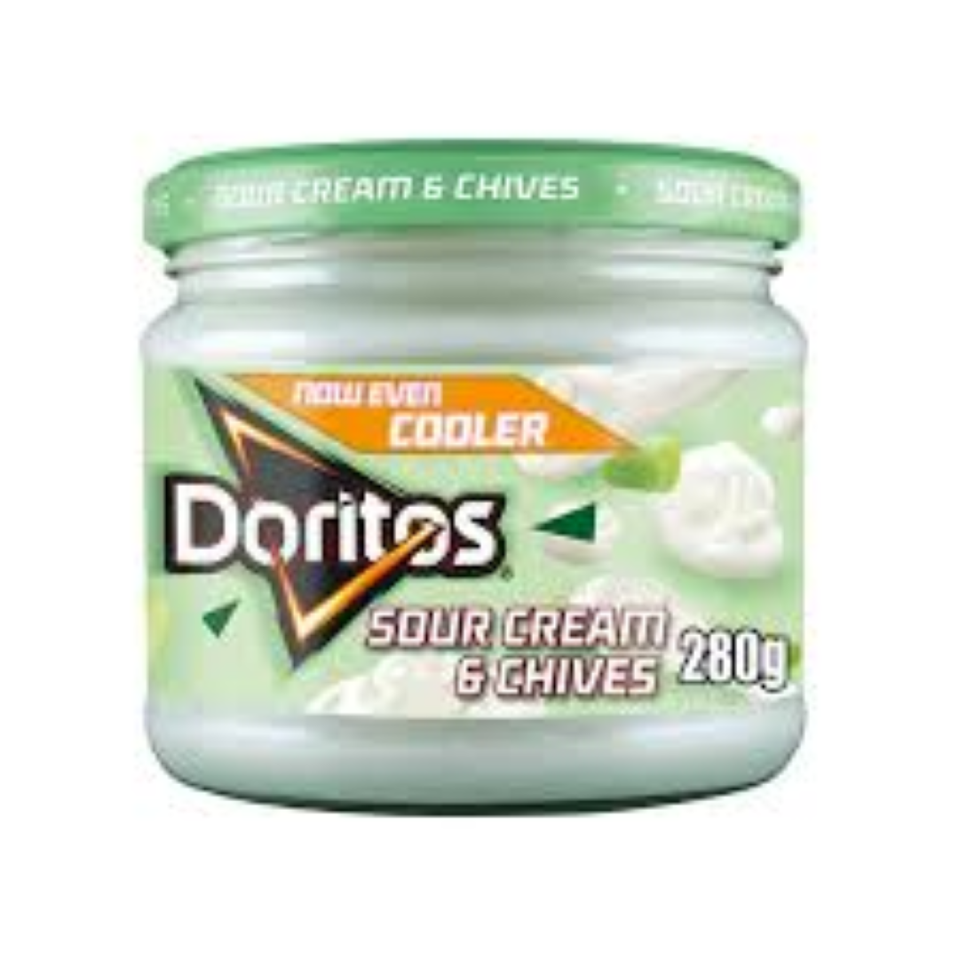 DORITOS SOUR CREAM N CHIVE DIP 280G